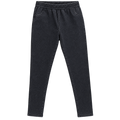 Dark Acid Wash Elastic Waist Denim Pants - K-157