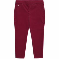 Slim Fit Pull-On Pants With 2 Back Pocket - W-122
