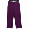 Deep Purple Straight Fit Pull-On Pajama With 2 Front Pocket - W-125
