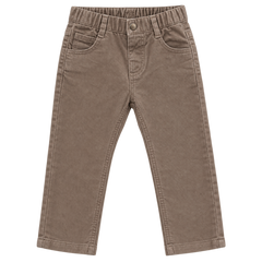 Elastic Waist CorduroySide Back Pocket Pants - K-147