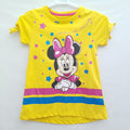 Short Sleeves Round Neck With Minnie Mouse Graphic T-Shirt - K-82