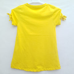 Short Sleeves Round Neck With Minnie Mouse Graphic T-Shirt - K-82