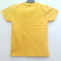 Short Sleeves Round Neck With Graphic Printed T-Shirt - K-91