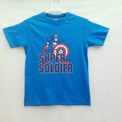 Short Sleeves Round Neck With Graphic Printed T-Shirt - K-111