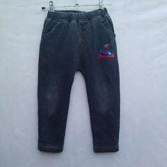 Spiderman Printed Jogger Pants With Side Back Pocket - K-141