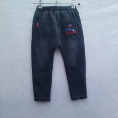 Spiderman Printed Jogger Pants With Side Back Pocket - K-141