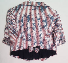 Striped Minnie Mouse Blazer Jacket - K-164