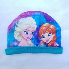 Baby Girls Winter Cap - Frozen Elsa Anna Beanie Cap - R-104