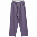 Crinkle Wide Leg Pull-On Pajama With 2 Front Pocket - W-124