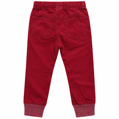 Jogger Pants with Drawstring & Knee Panel With Side and 2 Back Pocket - K-136