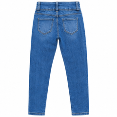 High Waist Distressed Denim Jeans - K-151