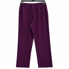 Deep Purple Straight Fit Pull-On Pajama With 2 Front Pocket - W-125