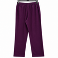 Deep Purple Straight Fit Pull-On Pajama With 2 Front Pocket - W-125