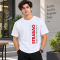 Short Sleeves Round Neck With Graphic Printed T-Shirt - U-48