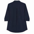 3quarter sleves brand collar shirt back side