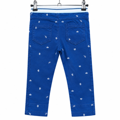 Printed Pant with Elastic Waist Pant - K-126