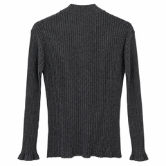 Plain, High Neck, Full Sleeves - W -189