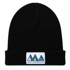 Simple Knitted Beanie - Light weight With Logo - R-100
