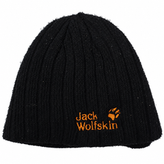 Simple Knitted Beanie - Light weight With Embroidery - R-90