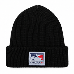 Simple Knitted Beanie - Light weight With Logo - R-97