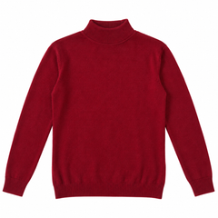Women's Premium Ribbed Hem High Neck Sweater -W-172