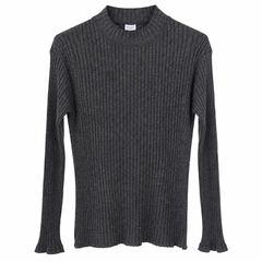 Plain, High Neck, Full Sleeves - W -189