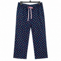 Floral Print Lounge Pant - Elastic Waist - W-82