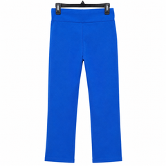 Slim Jeggings - Foldover Waist, Eyelet Detail - W-86