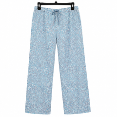 Leopard Print Lounge Pant - Elastic Waist - W-92