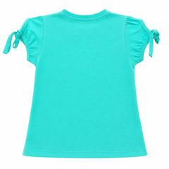 Camera Print T-Shirt - Short Sleeve, Bow Tie - K-53