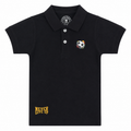 Never Give Up Football Polo Shirt - Short Sleeve, Cotton Pique - K-54