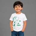 Be My Friend Dino Side Print T-Shirt - K-69