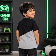 Xbox Team Color Block T-Shirt - 3D Controller Print, Gaming Tee - K-72