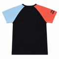 Being Funny Raglan T-Shirt - Color Block Sleeves, Quote Print - K-73