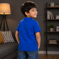 Mars Kids 86 Pique Polo - Athletic Crest, Embroidered Logo - K-76