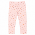 Blush Pink Cute Fox Print Lounge Pajama - Elastic Waist - U-1