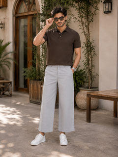 Chino 3-Quarter Capri Classic Fit - U-6