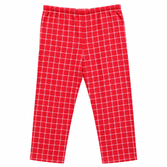 Check Print Lounge Pajama - Texas Tech Red Raiders Logo, Elastic Waist - U-13