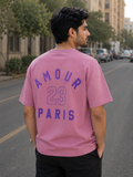 Short Sleeves Round Neck With Graphic printed T-Shirt - U-43