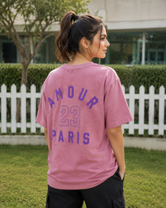 Short Sleeves Round Neck With Graphic printed T-Shirt - U-43