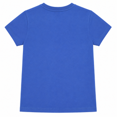 Short Sleeves Round Neck With Puffy Print T-Shirt - K-90