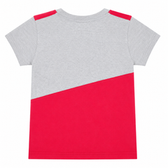 Short Sleeves Round Neck With Graphic Printed T-Shirt - K-93