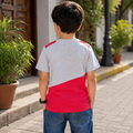 Short Sleeves Round Neck With Graphic Printed T-Shirt - K-101
