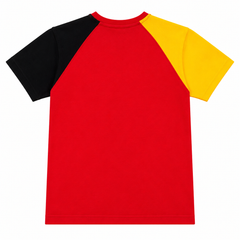 Short Sleeves Round Neck With Graphic Printed T-Shirt - K-108