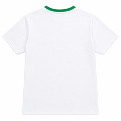 Short Sleeves Round Neck With Graphic Printed T-Shirt - K-109