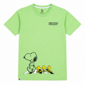 Short Sleeves Round Neck With Graphic Printed T-Shirt - K-113