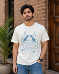Short Sleeves Round Neck With Graphic printed T-Shirt - U-47