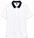 Short Sleeves Polo Collar With Three Button Placket - M-128