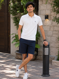 Chino Shorts - Button Closure, Regular Fit - M-126