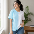 Short sleeves Tie & Die round neck T- shirt - W-117